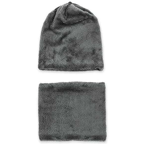 Unisex Winter Beanie Hat with Neck Warmer - Picture 3 of 8